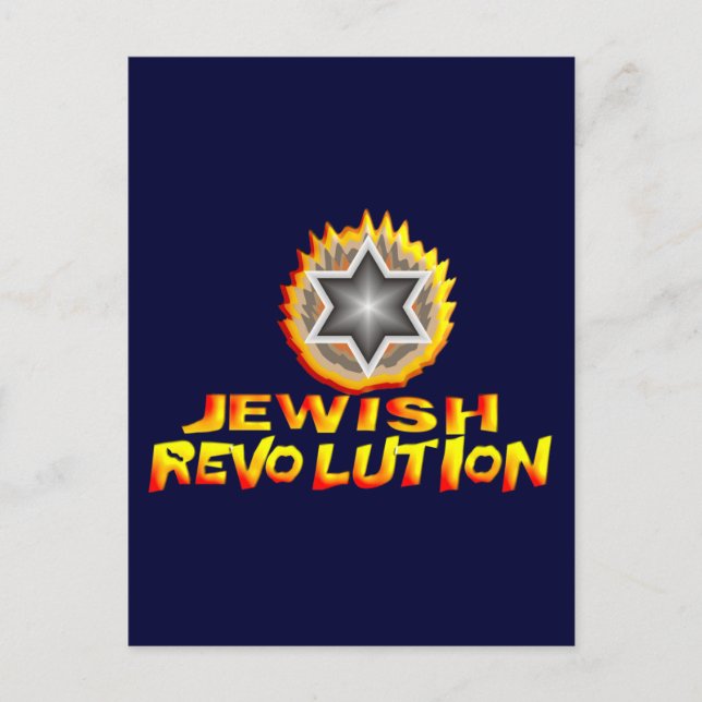 Jewish Revolution Postcard (Front)