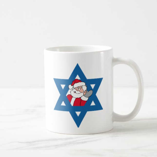 Jewish Santa Coffee Mug (Right)
