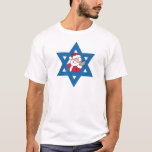 JEWISH SANTA T-Shirt<br><div class="desc">Holiday Humour T-shirts and Apparel Funny Holiday Gear: T-shirts,  Hoodies,  Stickers,  Buttons,  and gifts.</div>