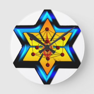 Jewish SPirituality Round Clock