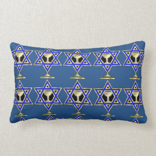 Jewish Star Lumbar Cushion