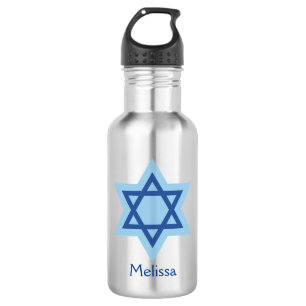 Jewish Star of David 532 Ml Water Bottle