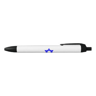 ✡︎ Jewish Star of David Black Ink Pen