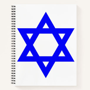 ✡︎ Jewish Star of David Notebook