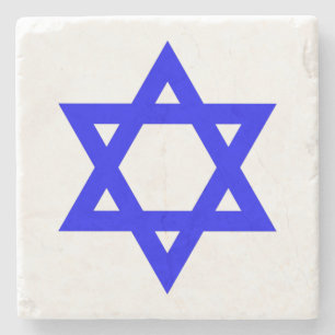 ✡︎ Jewish Star of David Stone Coaster