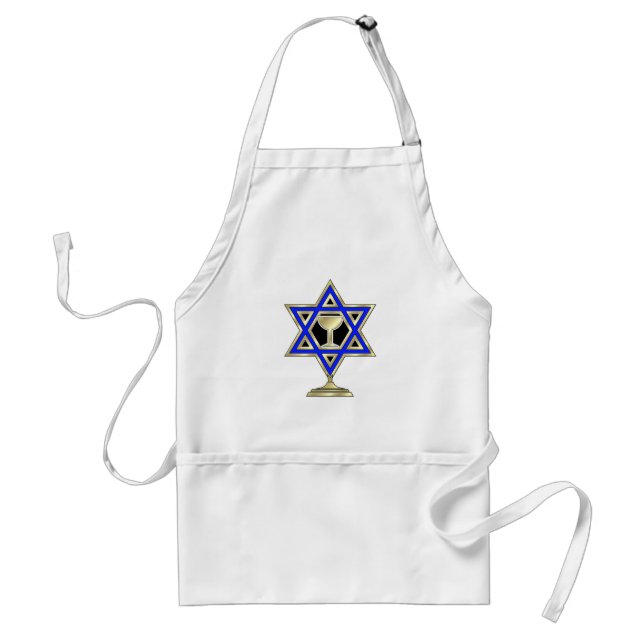 Jewish Star Standard Apron (Front)