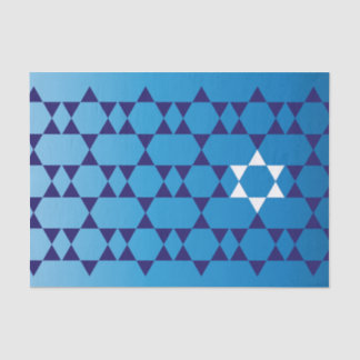 Jewish Star tissue paper