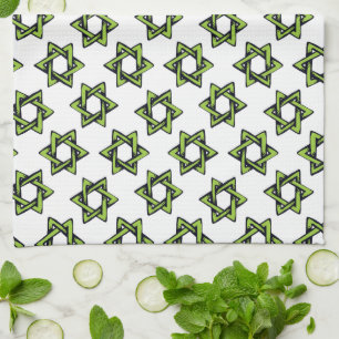 Jewish Stars Designer Kitchen Towels by Divorah 