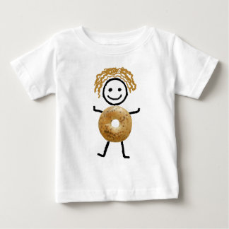 Jewish T-Shirt-Kids -Bagel Kid Baby T-Shirt