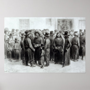 Jewish Traders and Merchants Poster