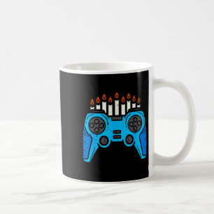 Jewish Video Game Gamer Hanukkah Chanukah Men Boy  Coffee Mug