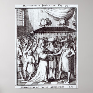 Jewish Wedding Poster
