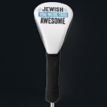 Jewish You Were This Awesome Funny Hanukkah Gift  Golf Head Cover<br><div class="desc">funny, hanukkah, jewish, jew, holiday, matzo, honey, birthday, gift, bee, </div>