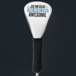 Jewish You Were This Awesome Funny Hanukkah Gift  Golf Head Cover<br><div class="desc">funny, hanukkah, jewish, jew, holiday, matzo, honey, birthday, gift, bee, </div>