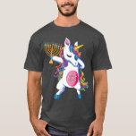 Jewnicorn Funny Hanukkah Unicorn Gift Girl Women T-Shirt<br><div class="desc">Jewnicorn Funny Hanukkah Unicorn Gift Girl Women Check out our cute unicorn t shirt selection for the very best in unique or custom,  handmade pieces from our shops.</div>