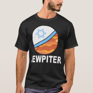 Jewpiter Cute Jewish Jupiter Planet Fan Yamaka Sol T-Shirt