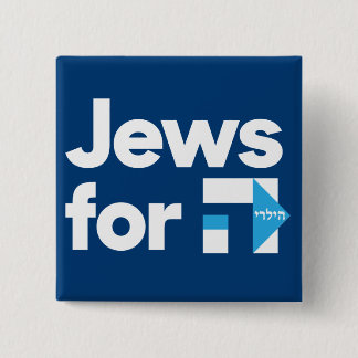 Jews for Hillary button