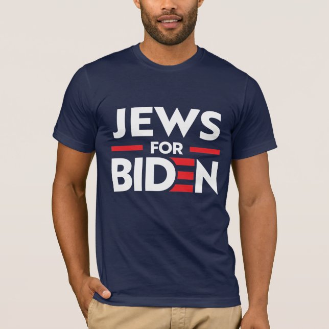 JEWS FOR JOE BIDEN T-Shirt (Front)