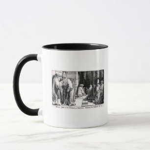 Jews in the Synagogue in Amsterdam Mug
