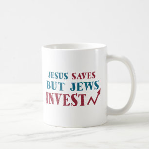 Jews Invest - Jewish finance humour Coffee Mug