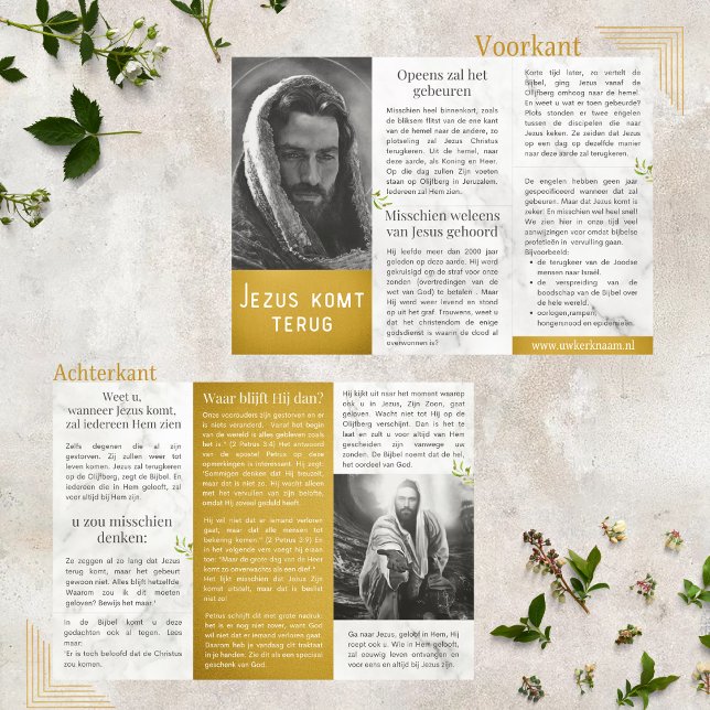 Jezus komt terug christelijk traktaat (Creator Uploaded)