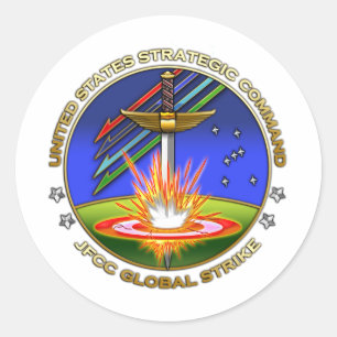 JFCC for Global Strike and Integration Classic Round Sticker