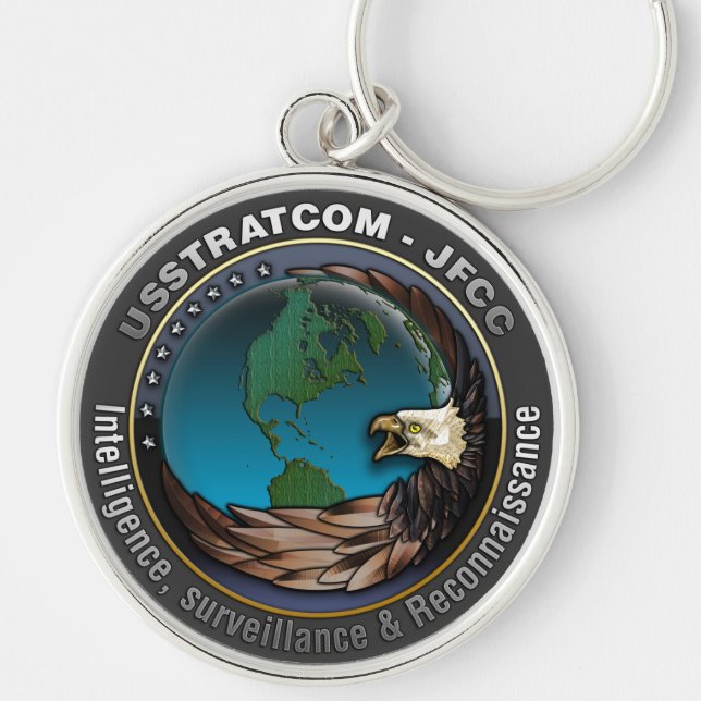 JFCC for Intelligence, Surveillance and Reconnaiss Key Ring (Front)