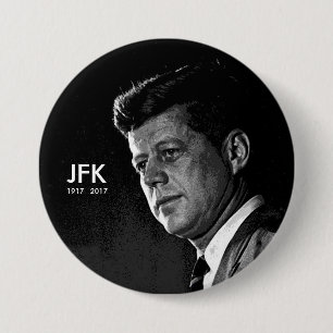 JFK  1917  2017 7.5 CM ROUND BADGE