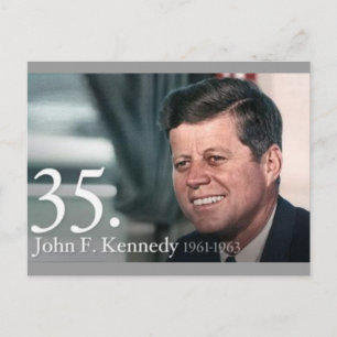 JFK 35 POSTCARD