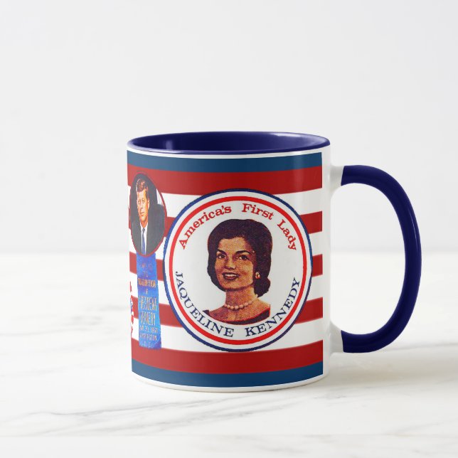 JFK 4th of July Mug (Right)