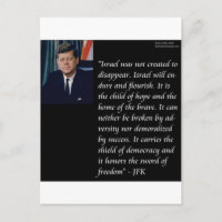 JFK & Famous Quote Re Israel