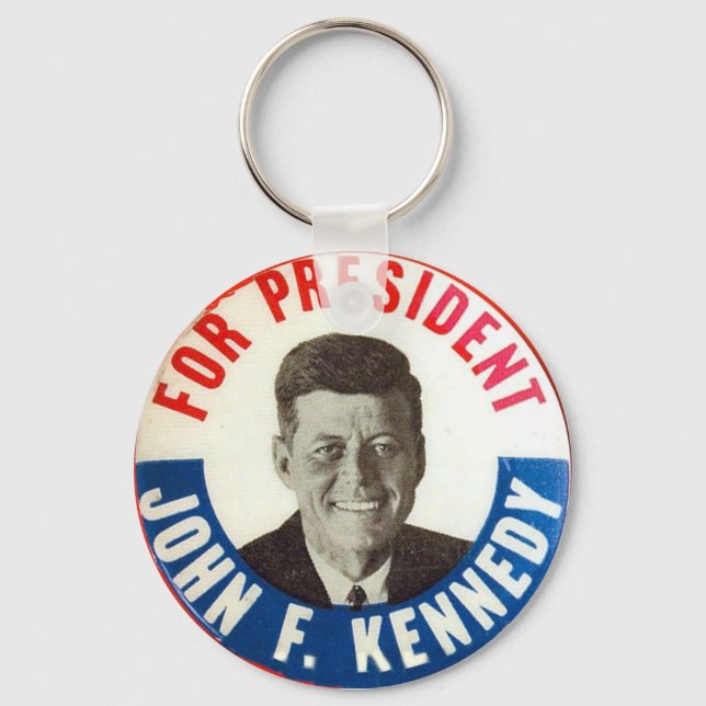 JFK for President - Keychain (Front)