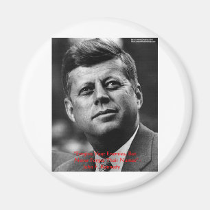 JFK "Forgive Not Forget" Wisdom Quote Gifts & Card Magnet