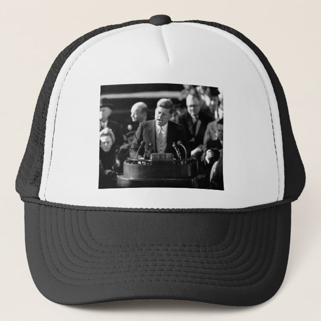 JFK Inauguaration Trucker Hat (Front)