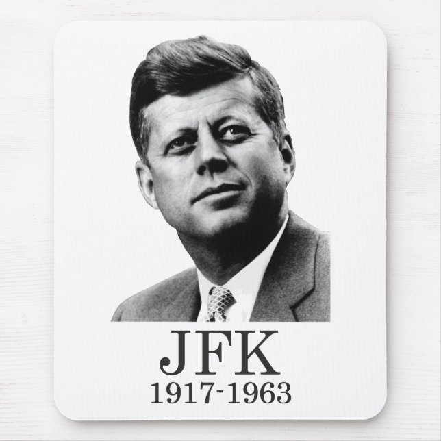 JFK - John F. Kennedy Mouse Pad (Front)