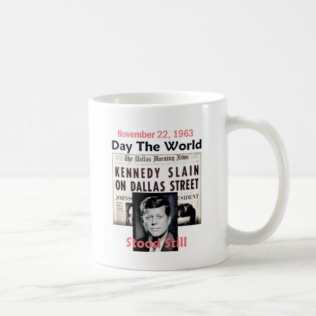 JFK KILLED Mug (Right)
