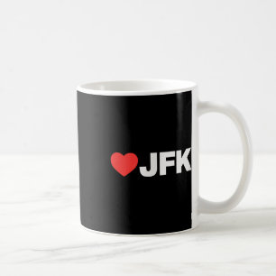 Jfk Love - Like Heart Your Best Favorite_ Jfk Coffee Mug