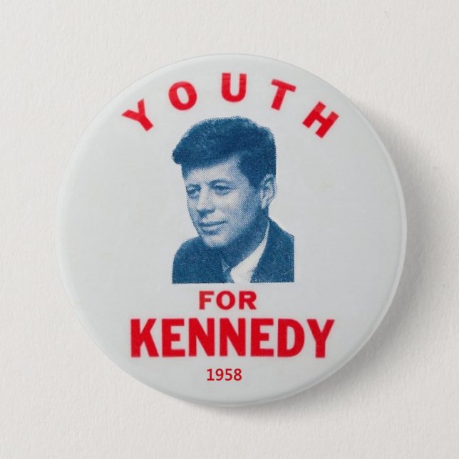 JFK Memorial pin 1958 (Front)