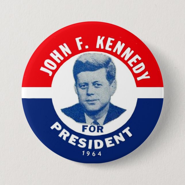 JFK Memorial pin 1964 (Front)