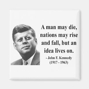JFK Quote 4b Magnet