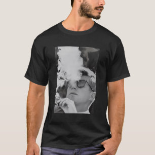 Jfk Smoking With Shades John F Kennedy President T T-Shirt