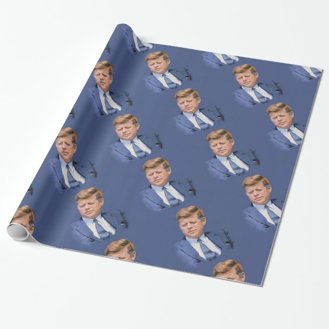 JFK WRAPPING PAPER (Unrolled)