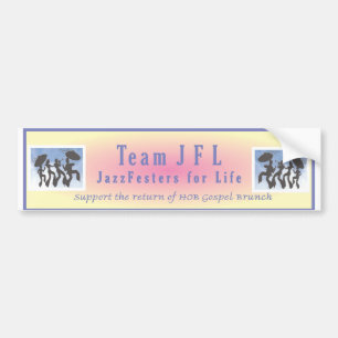 jfl cover bumper sticker