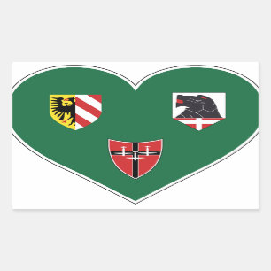 JG 53 RECTANGULAR STICKER