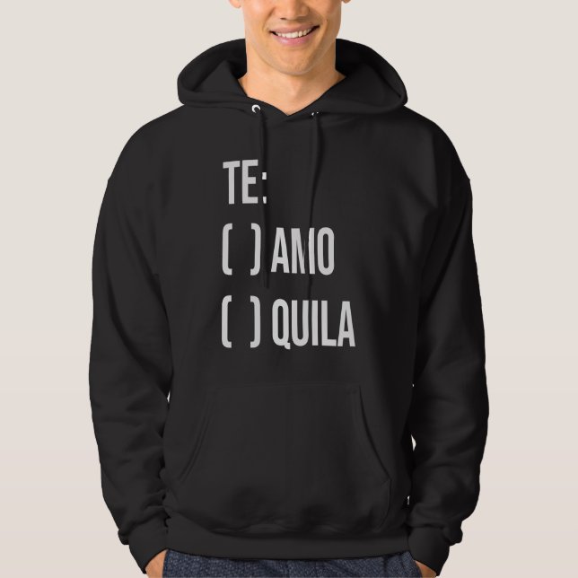Jga Te Aamo Tequila Bridal Party Bachelorette Enga Hoodie (Front)