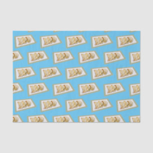 Jiaozi / Chinese dumplings cartoon illustration Tissue Paper