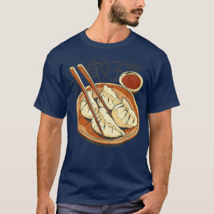 Jiaozi Gyoza Mandu Swabian Muzzle Food Japan Korea T-Shirt
