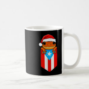 Jibaro Coqui Frog Puerto Rico Flag Boricua Cket Ch Coffee Mug
