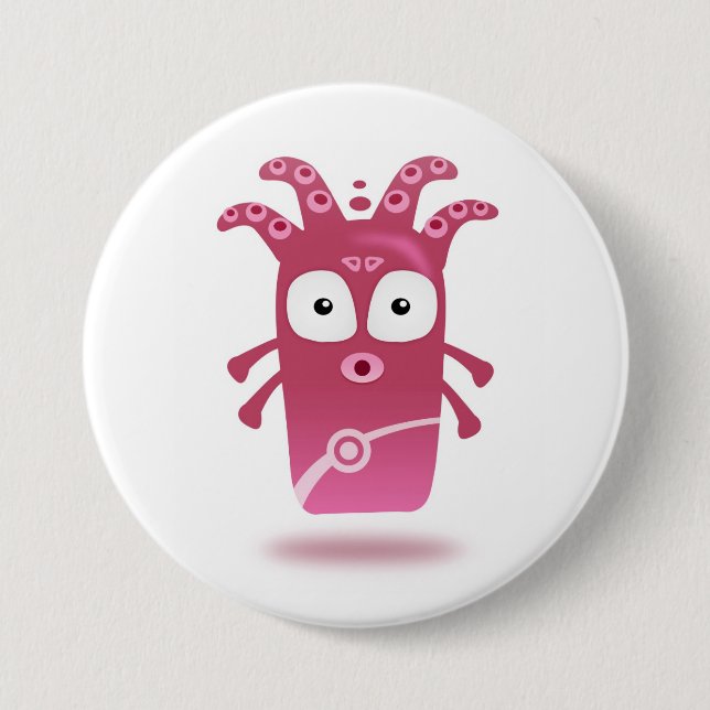 Jibboo-Button 7.5 Cm Round Badge (Front)