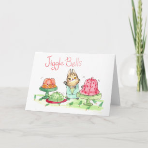 Jiggle Bells Greeting Card